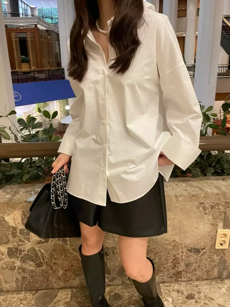 Levase - Korean Women Fashion - #shopsmall - Eyelet Blouse - 2