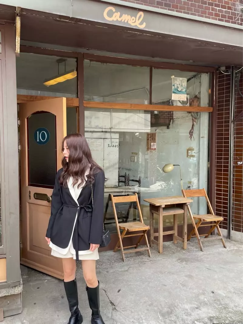 Levase - Korean Women Fashion - #thatsdarling - Two Fold Jacket - 8