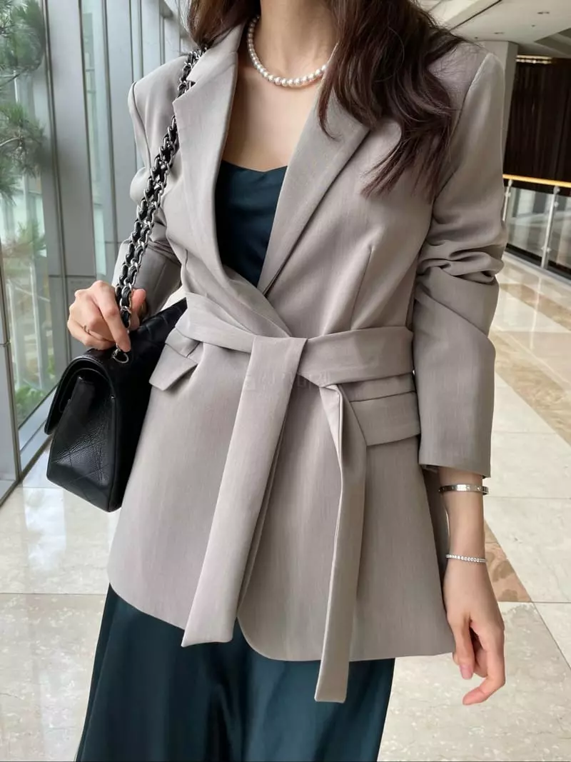 Levase - Korean Women Fashion - #thatsdarling - Wind Jacket - 5
