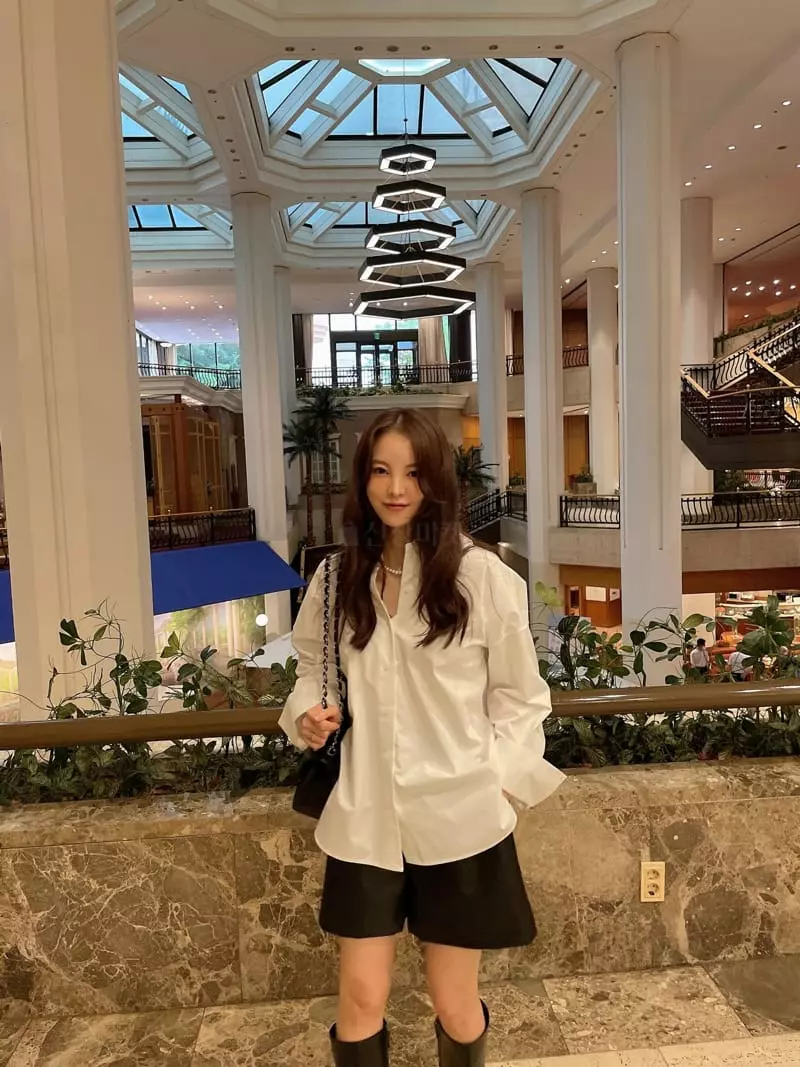 Levase - Korean Women Fashion - #thatsdarling - Eyelet Blouse - 3