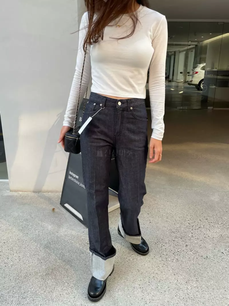 Levase - Korean Women Fashion - #thatsdarling - Séance Crop Tee - 2