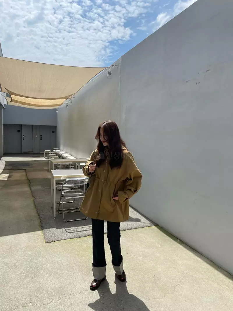Levase - Korean Women Fashion - #thelittlethings - Puff Field Jumper - 11