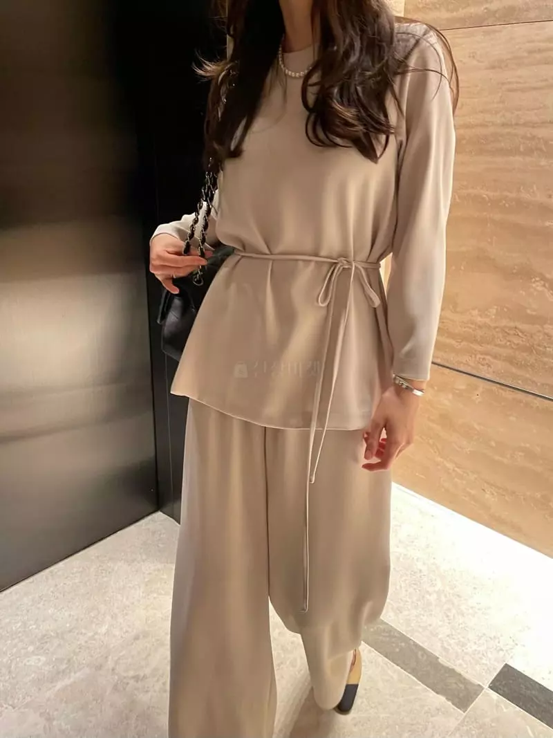 Levase - Korean Women Fashion - #thelittlethings - Slick Pants - 2