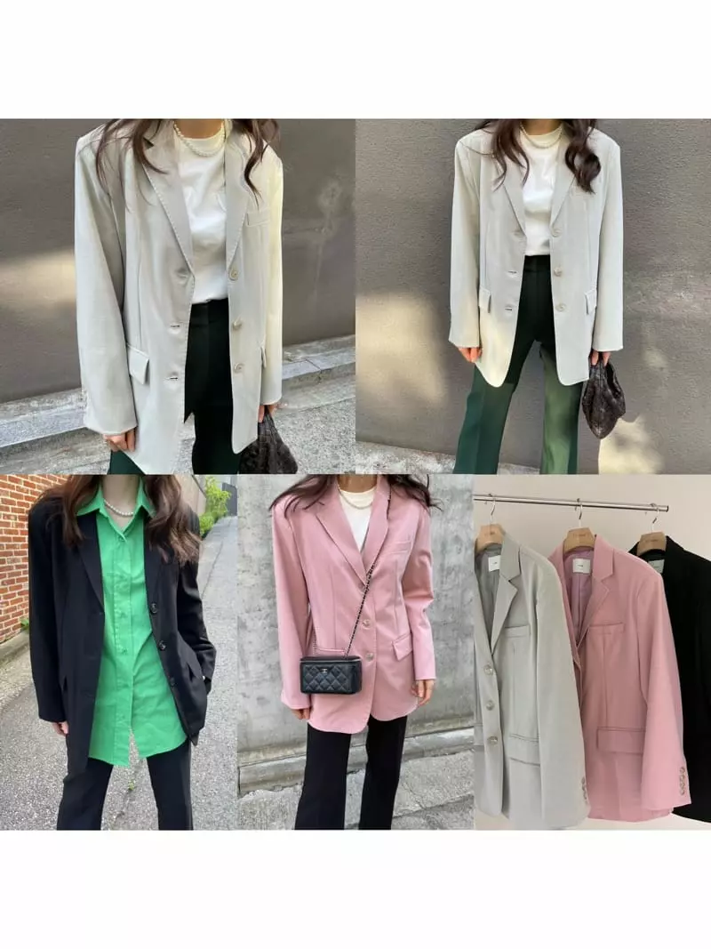 Levase - Korean Women Fashion - #vintageinspired - Hoshi Jacket - 11