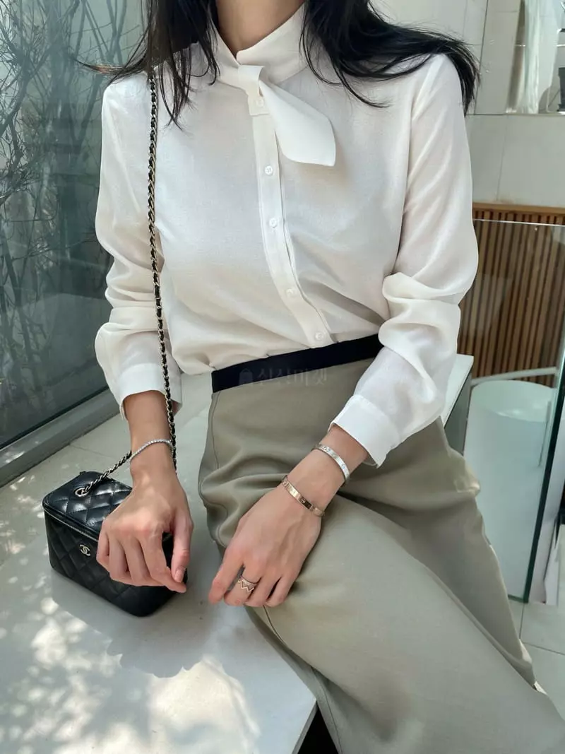 Levase - Korean Women Fashion - #vintageinspired - Piers Blouse - 9
