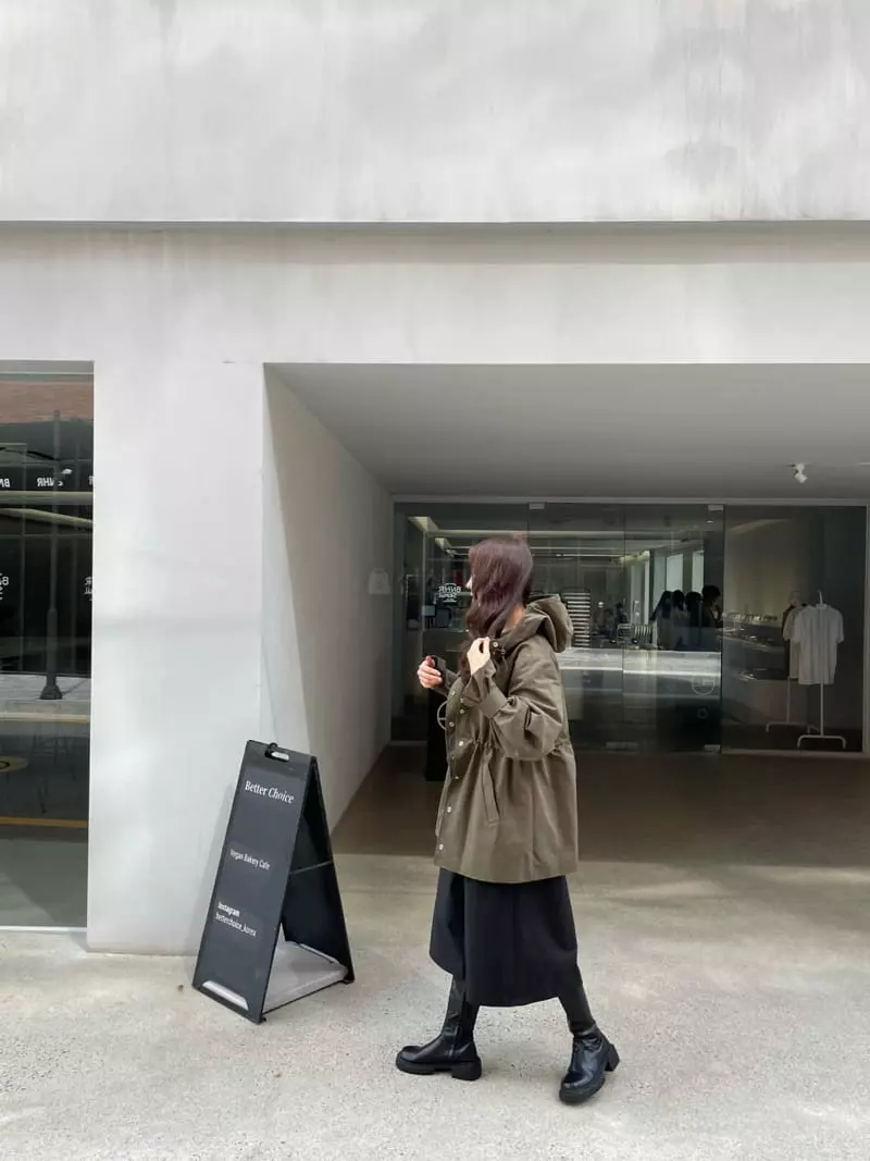 Levase - Korean Women Fashion - #vintagekidsstyle - Puff Field Jumper - 5