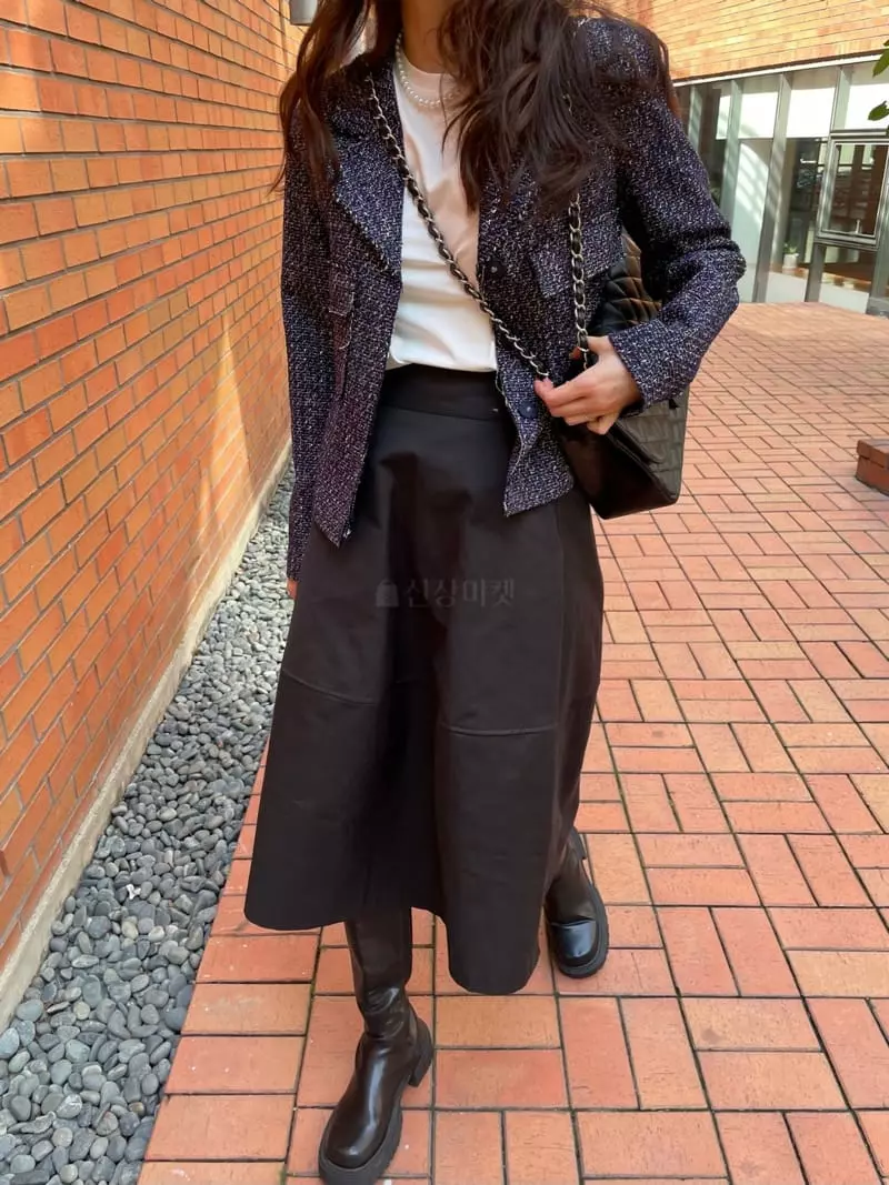 Levase - Korean Women Fashion - #vintageinspired - Twitter Jacket - 4
