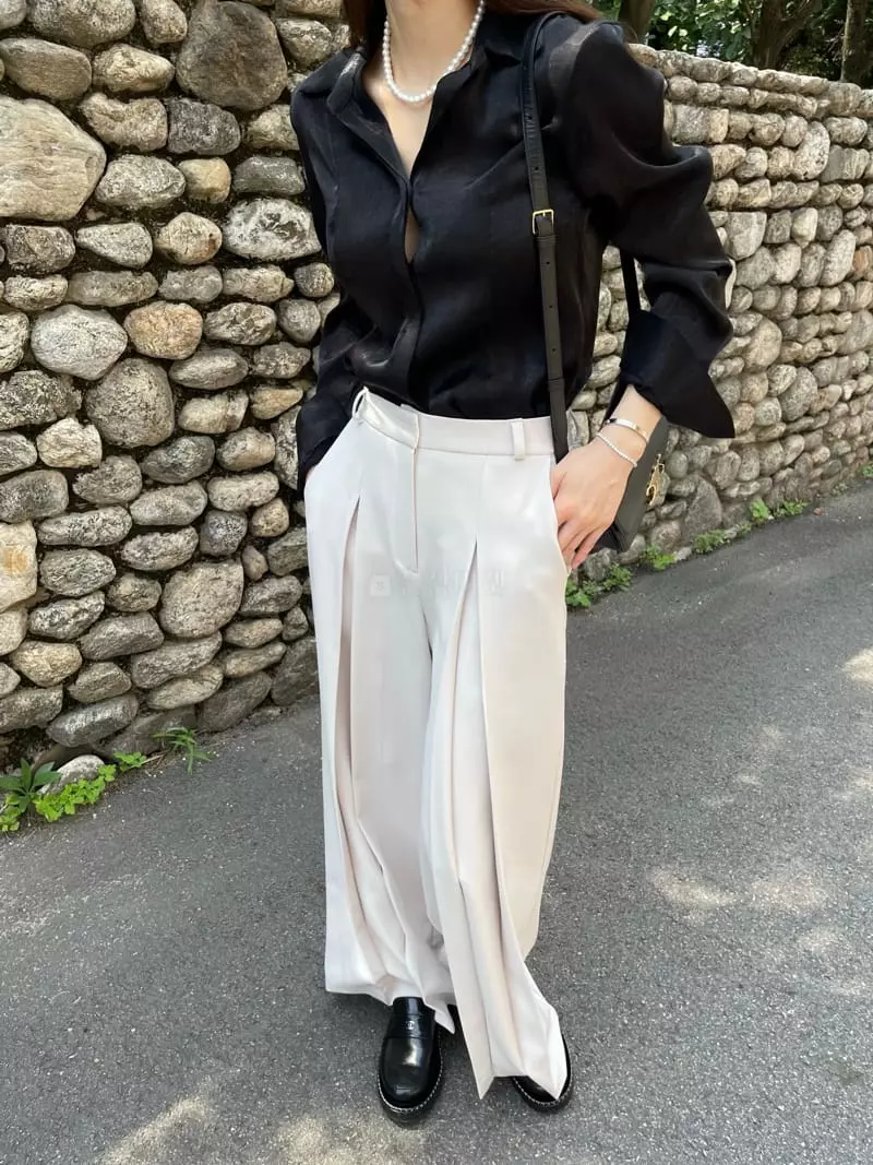 Levase - Korean Women Fashion - #vintagekidsstyle - Camue Pants