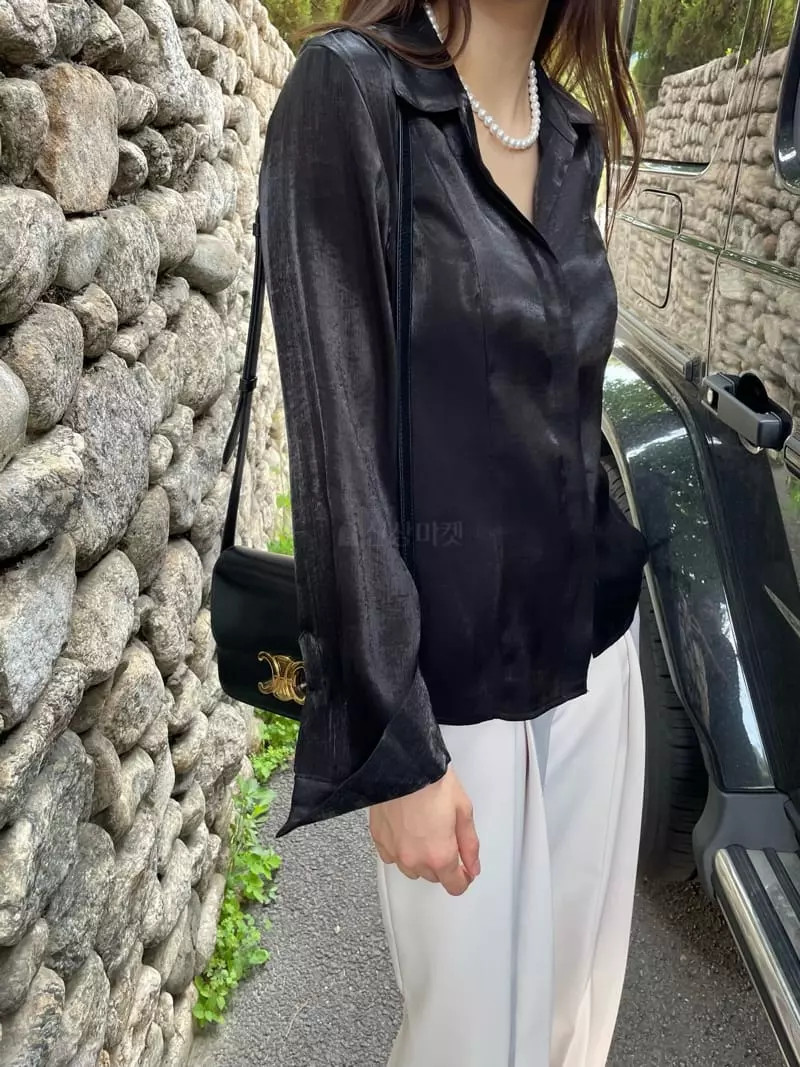 Levase - Korean Women Fashion - #vintagekidsstyle - Gloary Blouse - 8
