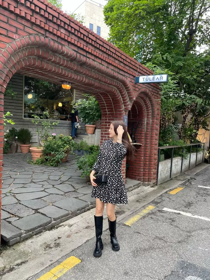 Levase - Korean Women Fashion - #womensfashion - Flower One-piece - 6