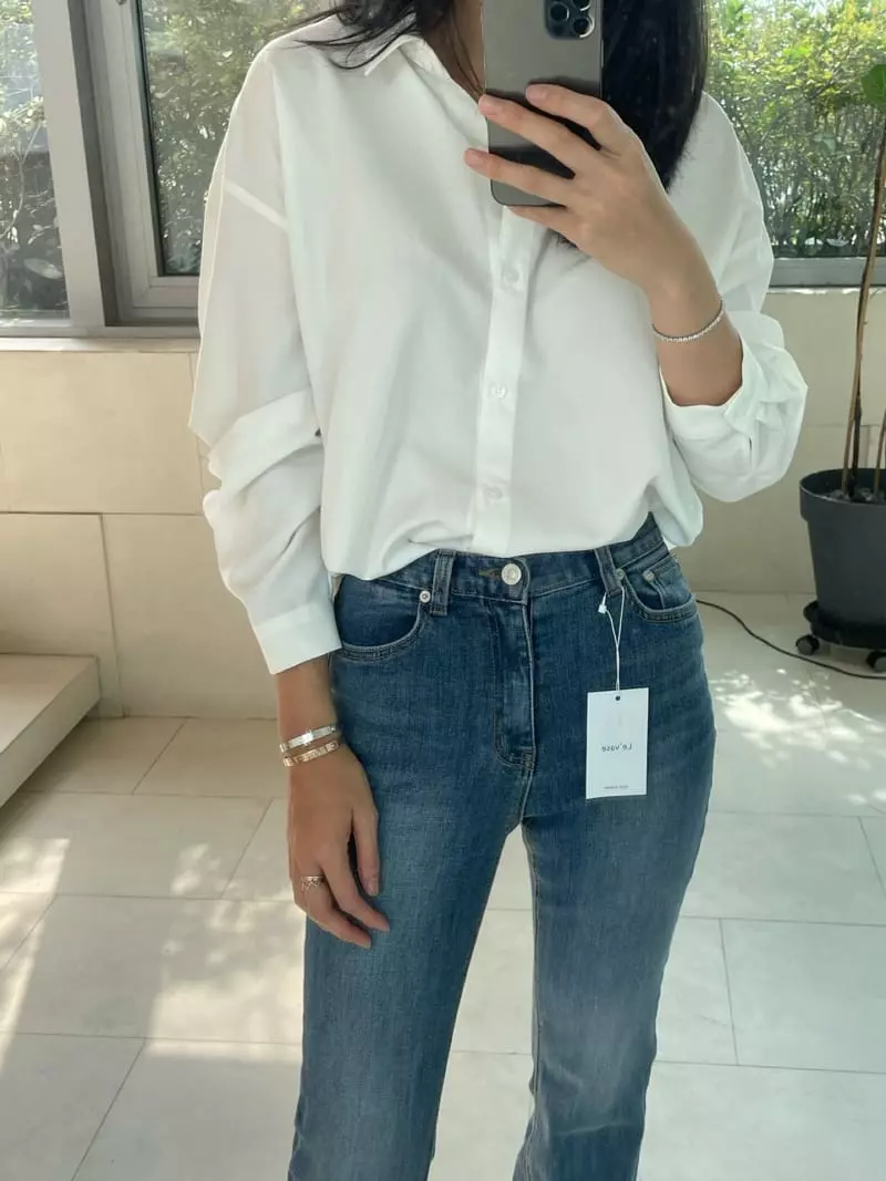 Levase - Korean Women Fashion - #momslook - Frim Shirt - 4
