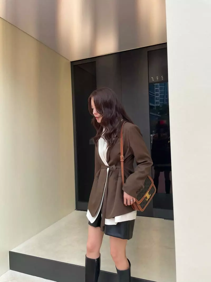 Levase - Korean Women Fashion - #womensfashion - Two Fold Jacket