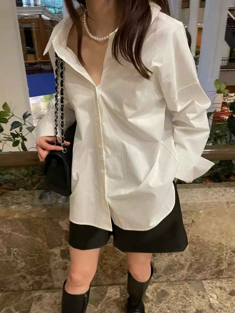 Levase - Korean Women Fashion - #womensfashion - Eyelet Blouse - 8