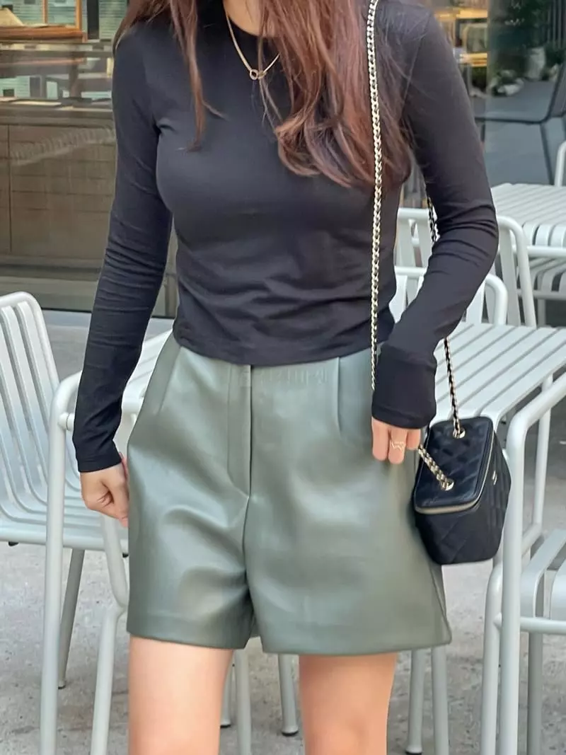 Levase - Korean Women Fashion - #womensfashion - Séance Crop Tee - 9