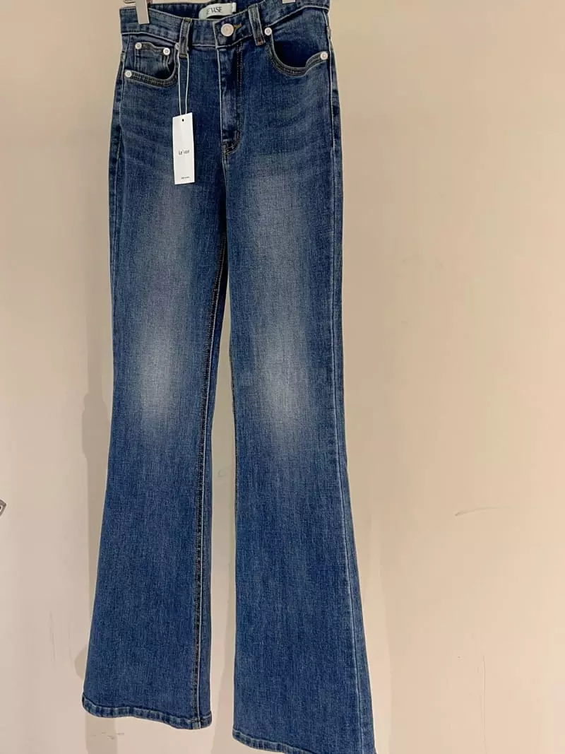 Levase - Korean Women Fashion - #womensfashion - Bootscut Pants - 8