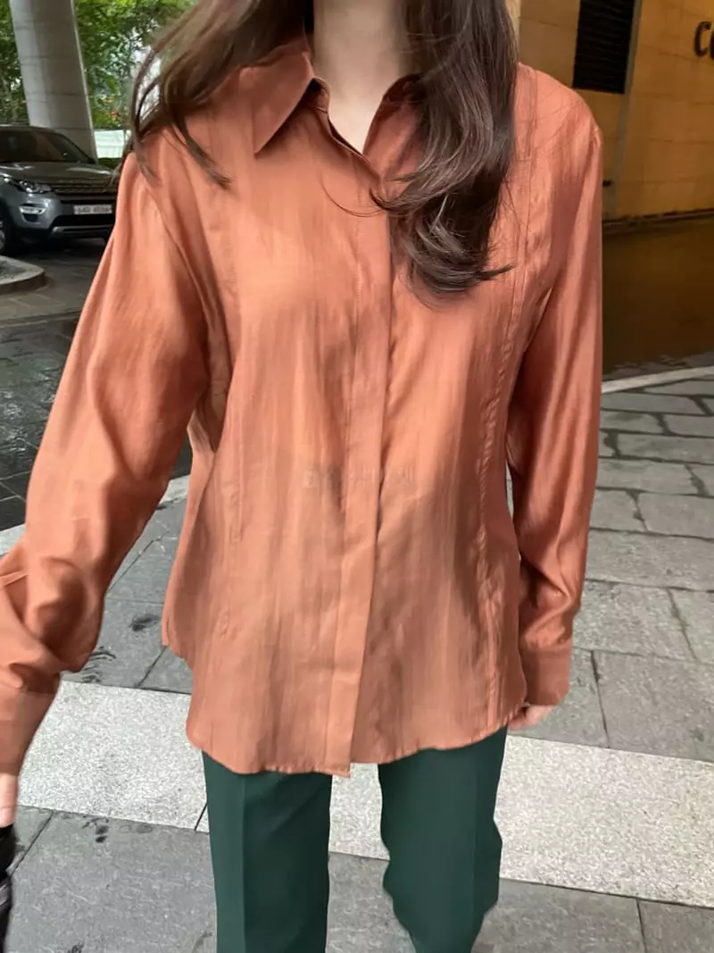 Levase - Korean Women Fashion - #womensfashion - Base Blouse - 3