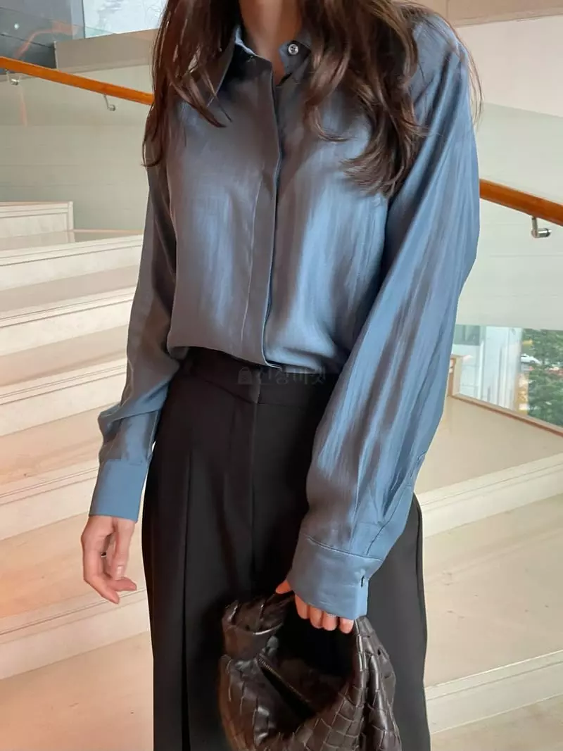 Levase - Korean Women Fashion - #womensfashion - Base Blouse - 7