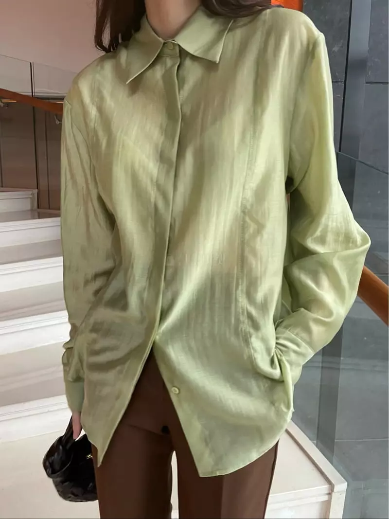 Levase - Korean Women Fashion - #womensfashion - Base Blouse - 9