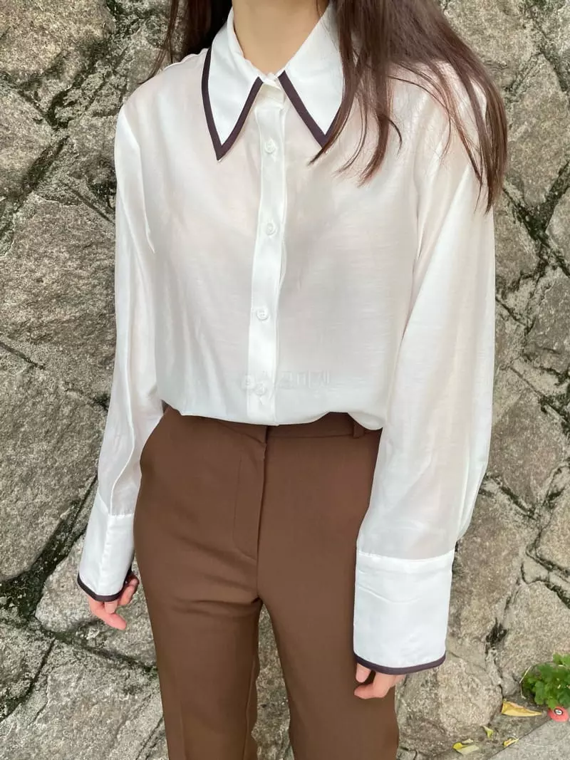 Levase - Korean Women Fashion - #momslook - Matching Blouse - 4