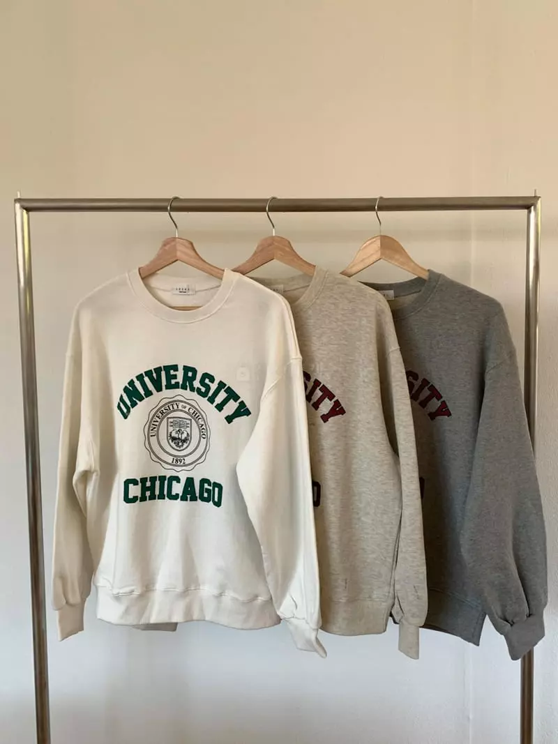 Level - Korean Women Fashion - #momslook - New City Sweatshirt - 9