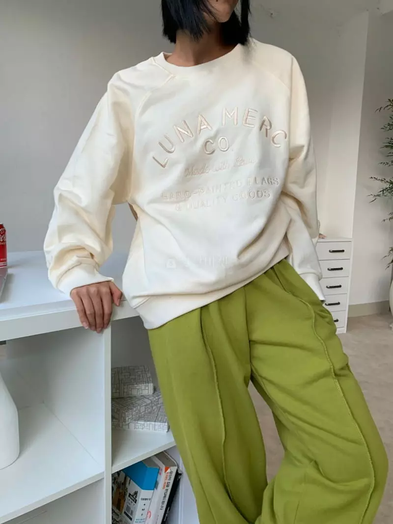 Level - Korean Women Fashion - #momslook - Luna Sweatshirt - 6