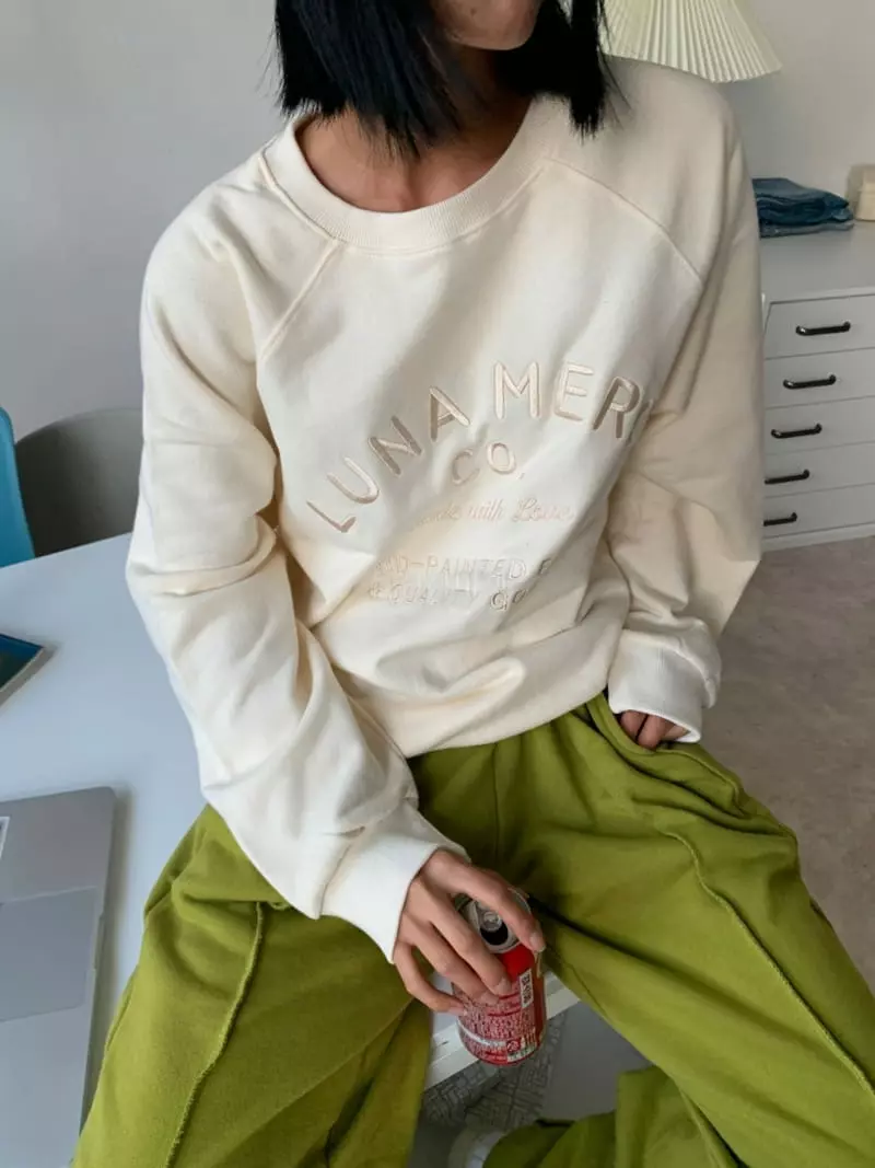 Level - Korean Women Fashion - #momslook - Luna Sweatshirt - 7