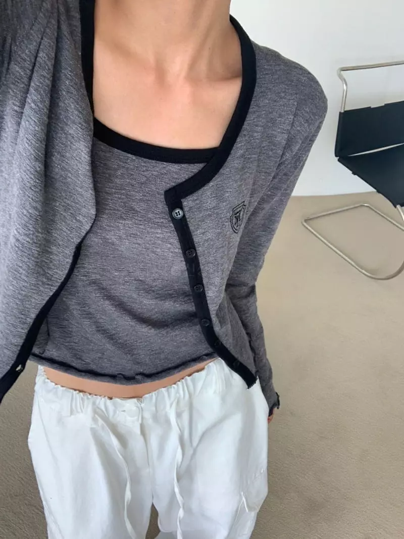 Level - Korean Women Fashion - #momslook - Leeds Cardigan Set - 5