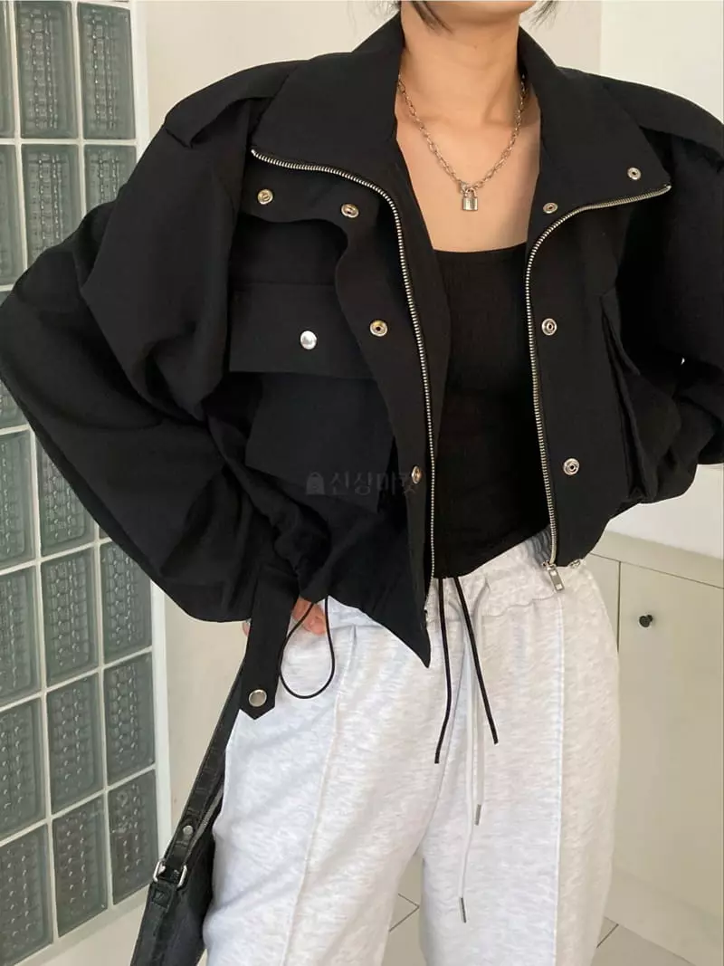 Level - Korean Women Fashion - #momslook - Move Field Jacket - 2