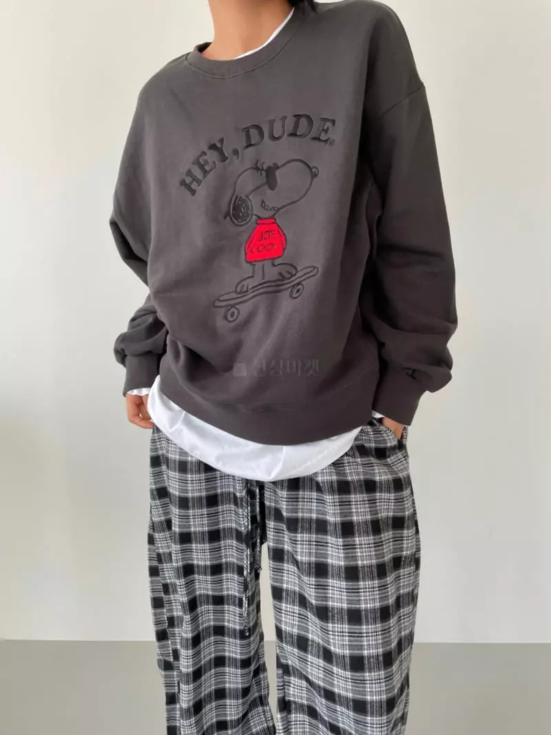 Level - Korean Women Fashion - #momslook - Sno Sweatshirt - 2