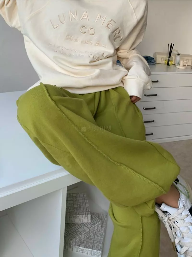 Level - Korean Women Fashion - #womensfashion - Thundar Slit Pants - 4