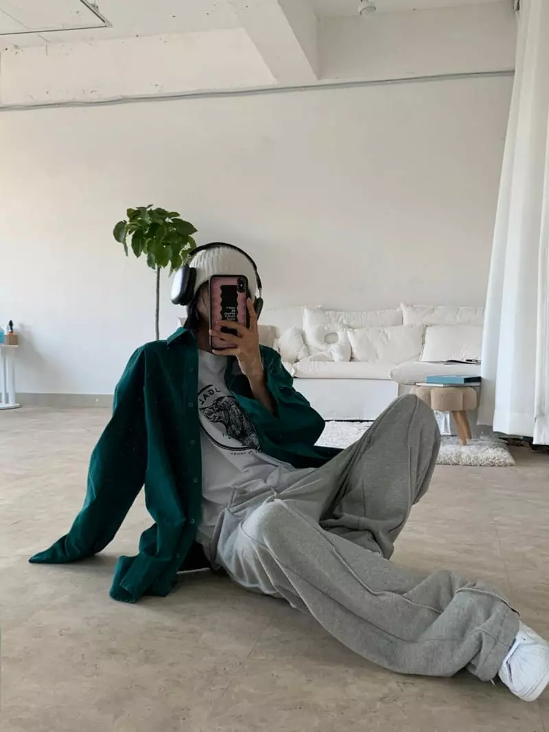 Level - Korean Women Fashion - #momslook - Thundar Slit Pants - 8