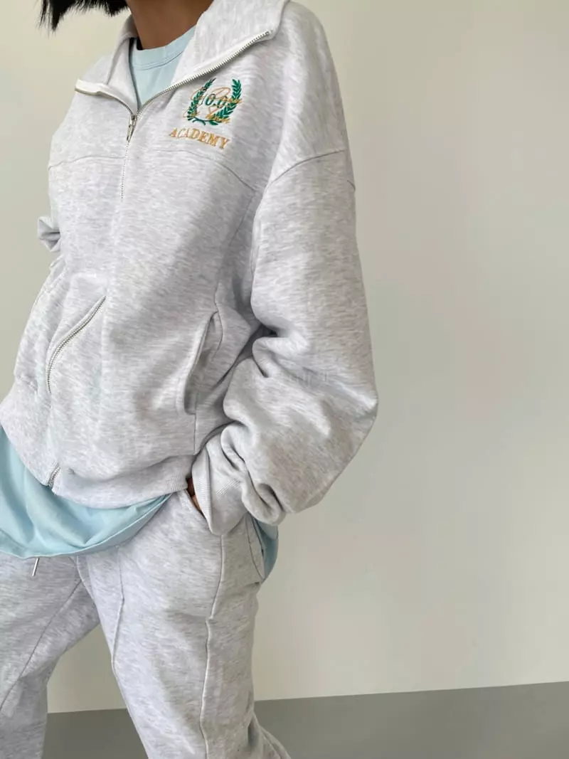 Level - Korean Women Fashion - #momslook - Aca Zip-up Cardigan - 3