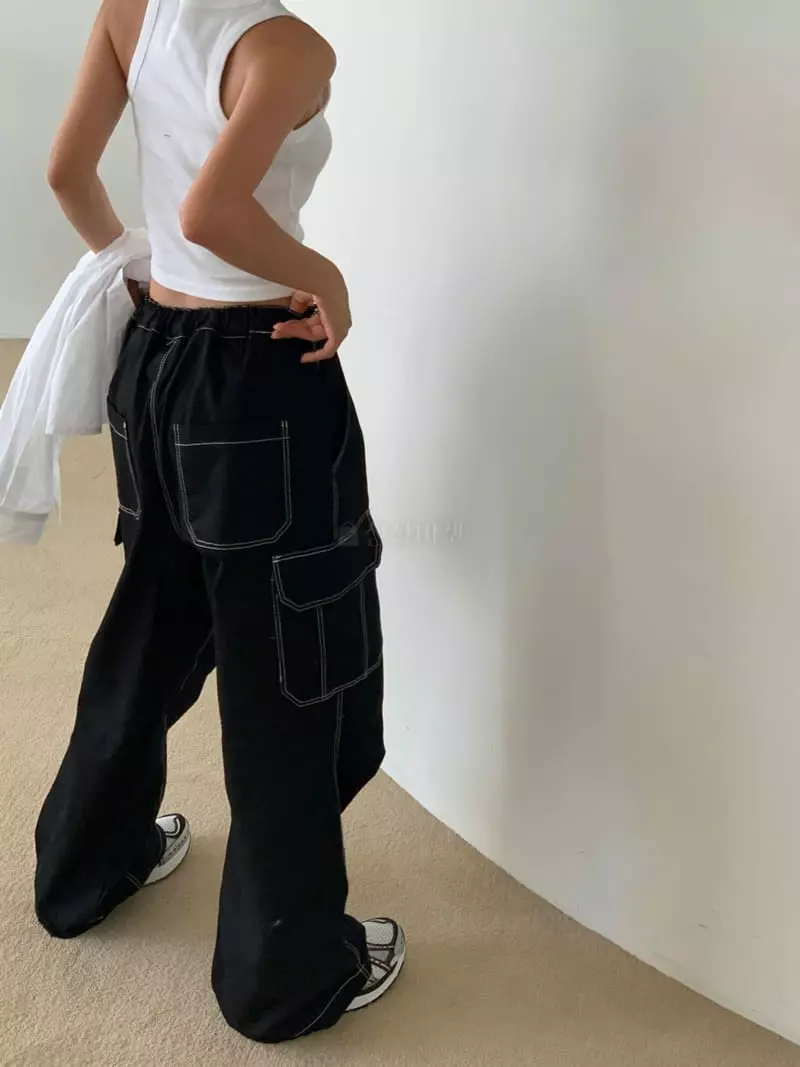 Level - Korean Women Fashion - #momslook - Wood Jeans