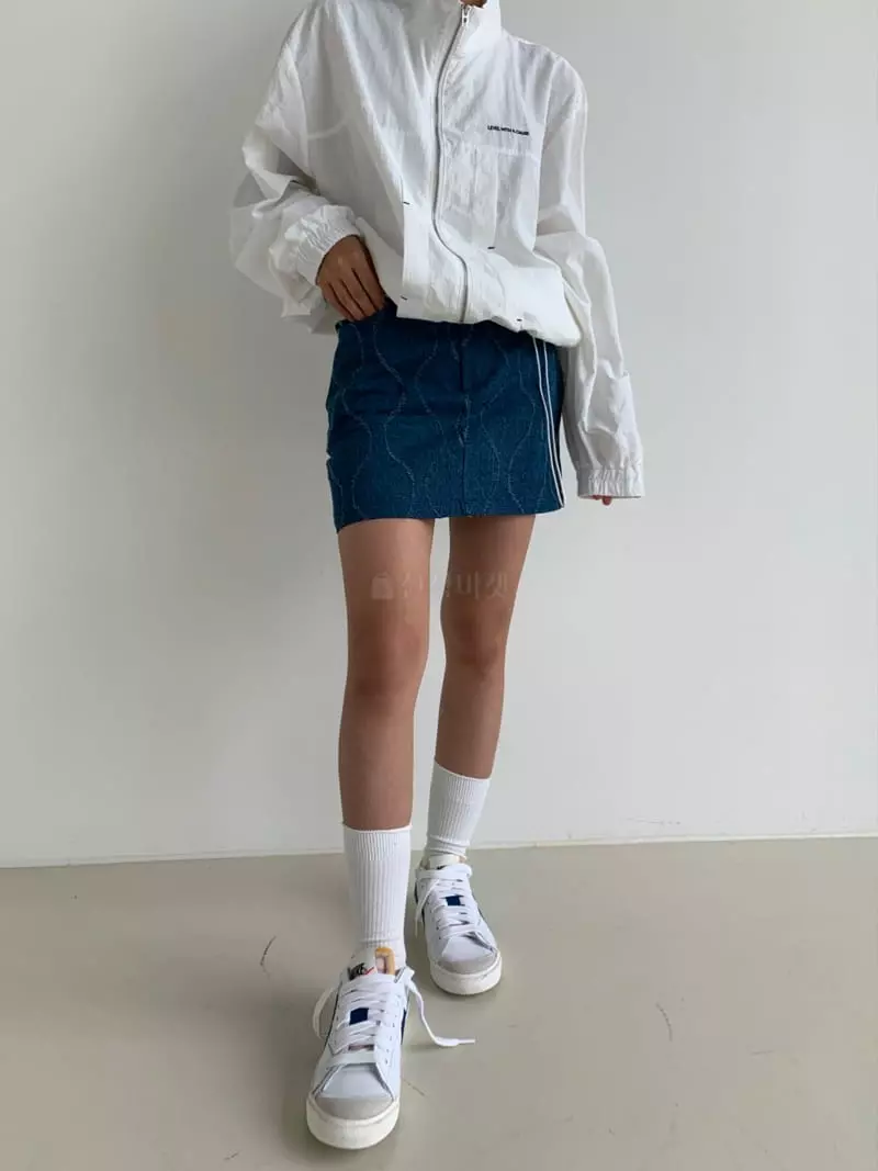 Level - Korean Women Fashion - #momslook - Wave Skirt - 6