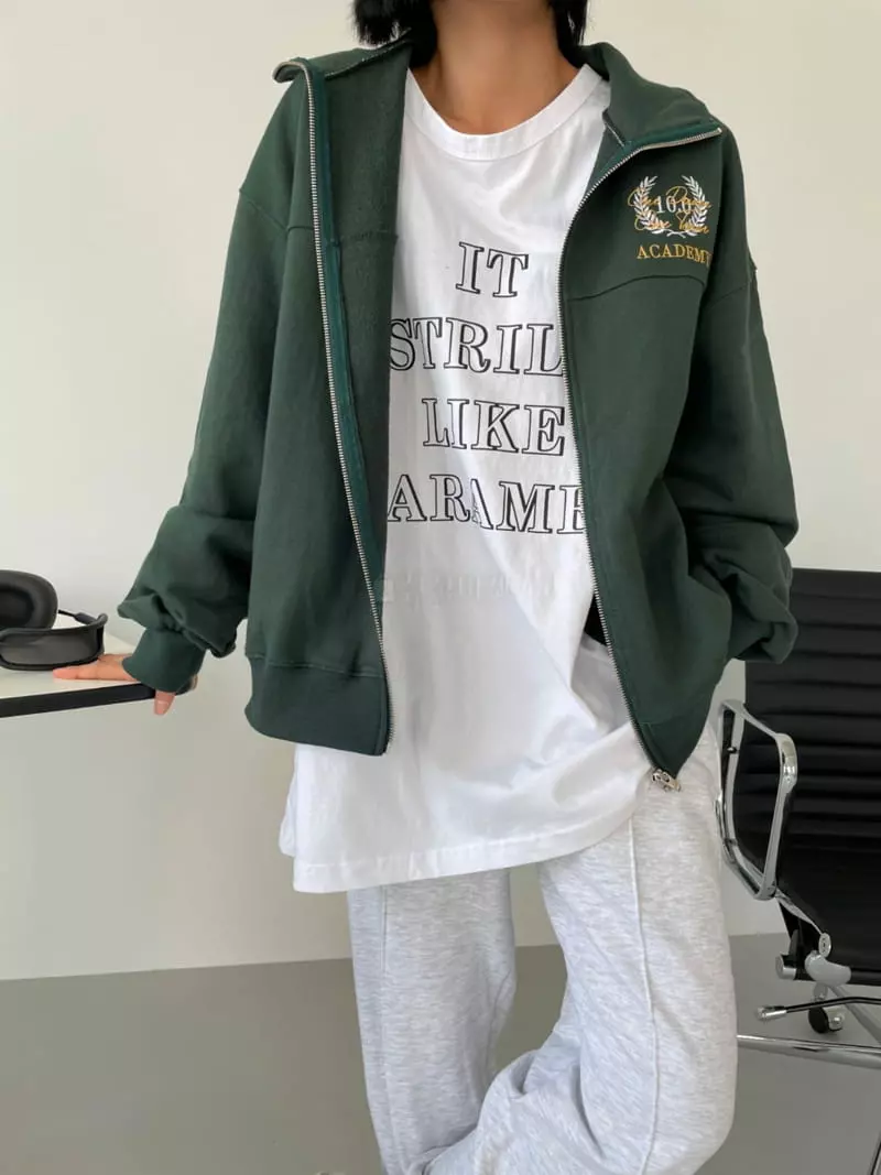 Level - Korean Women Fashion - #momslook - Caramel Silket Tee - 5