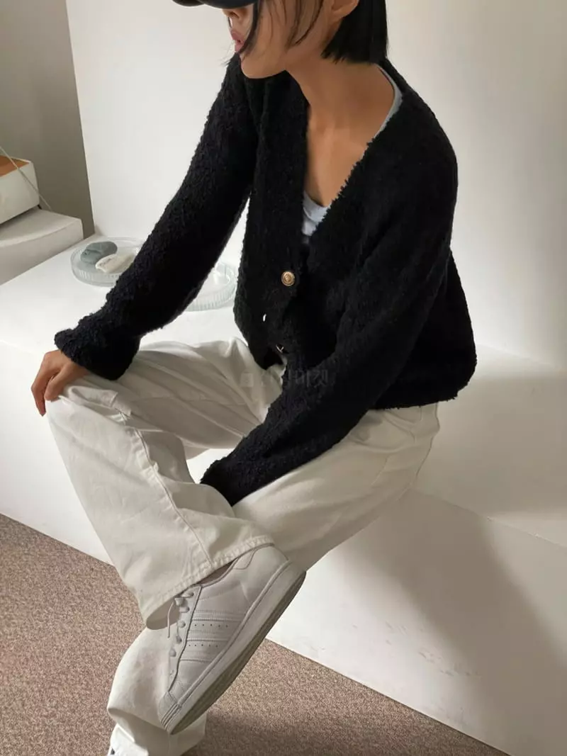Level - Korean Women Fashion - #restrostyle - Bookle Cardigan - 3