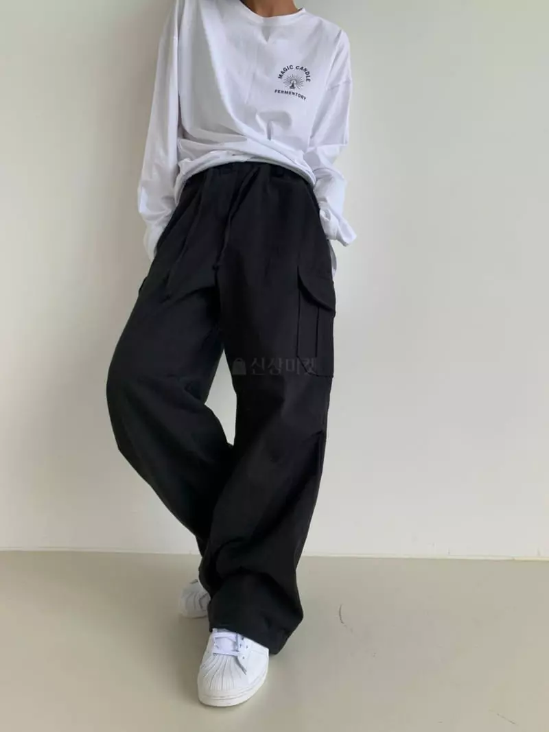 Level - Korean Women Fashion - #romanticstyle - Meet Cargo Pants - 6