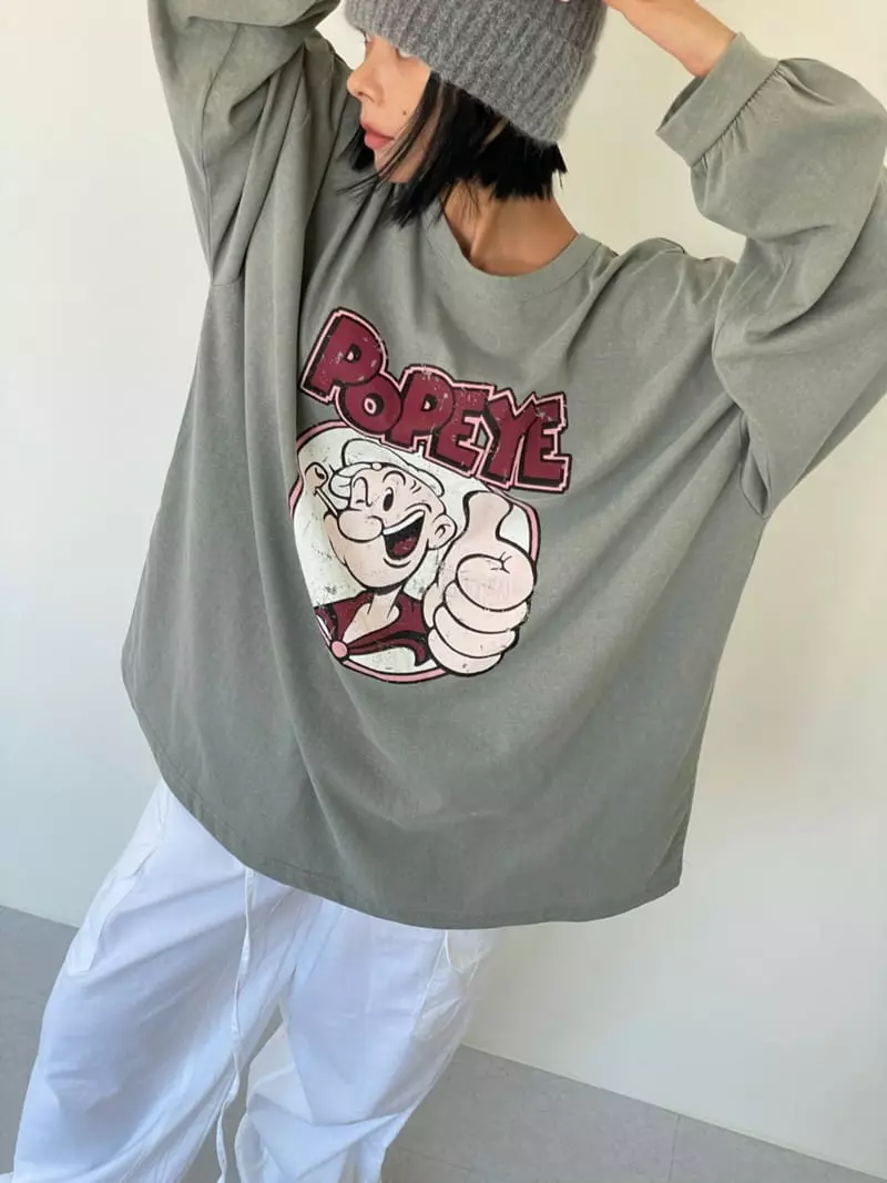 Level - Korean Women Fashion - #romanticstyle - Popeye Tee