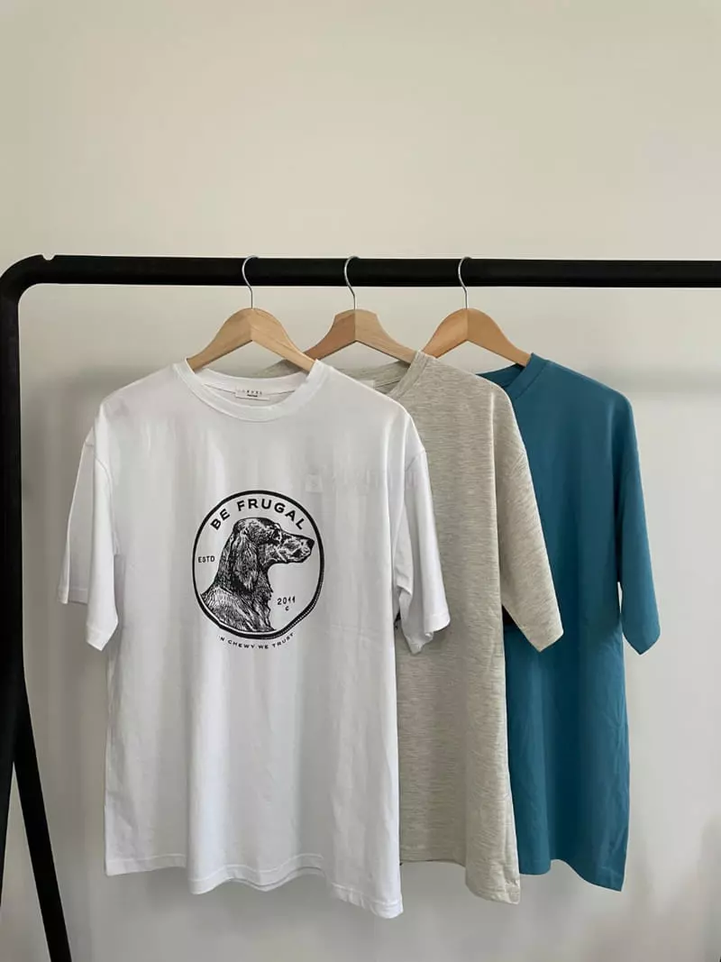 Level - Korean Women Fashion - #romanticstyle - Hound Tee - 12