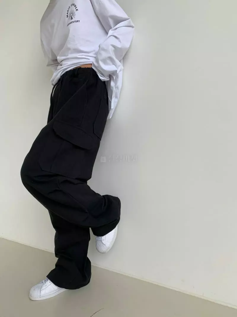 Level - Korean Women Fashion - #shopsmall - Meet Cargo Pants - 7