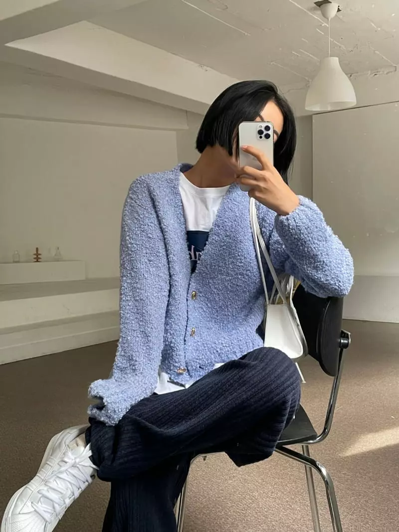 Level - Korean Women Fashion - #thatsdarling - Bookle Cardigan - 6