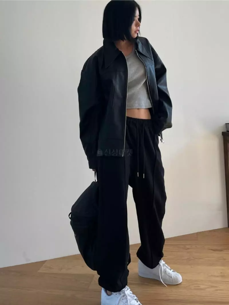 Level - Korean Women Fashion - #thelittlethings - Saint Leather Jacket - 3