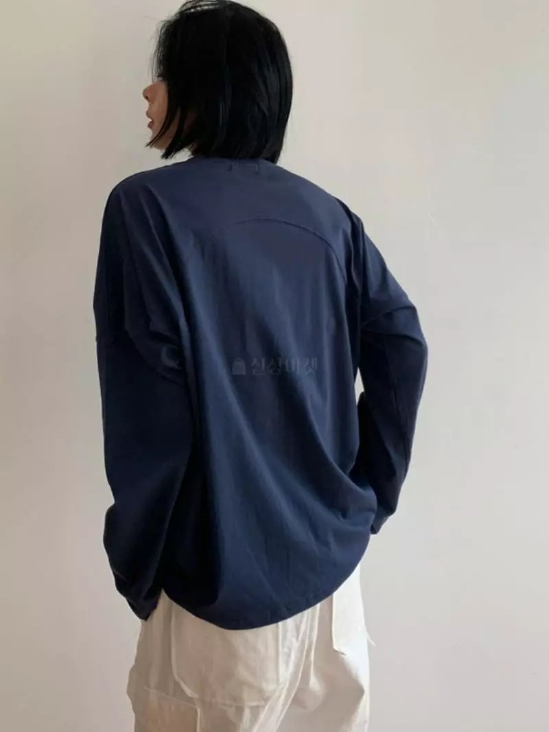 Level - Korean Women Fashion - #womensfashion - Wave Tee - 4