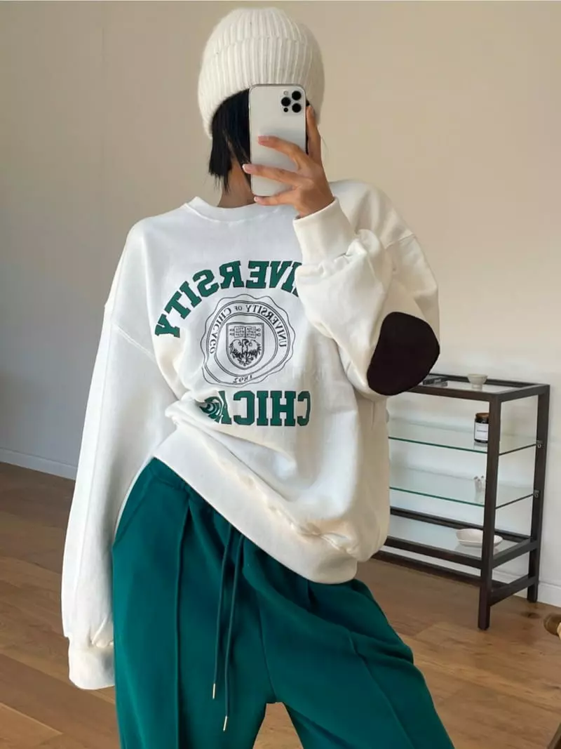 Level - Korean Women Fashion - #womensfashion - New City Sweatshirt - 6