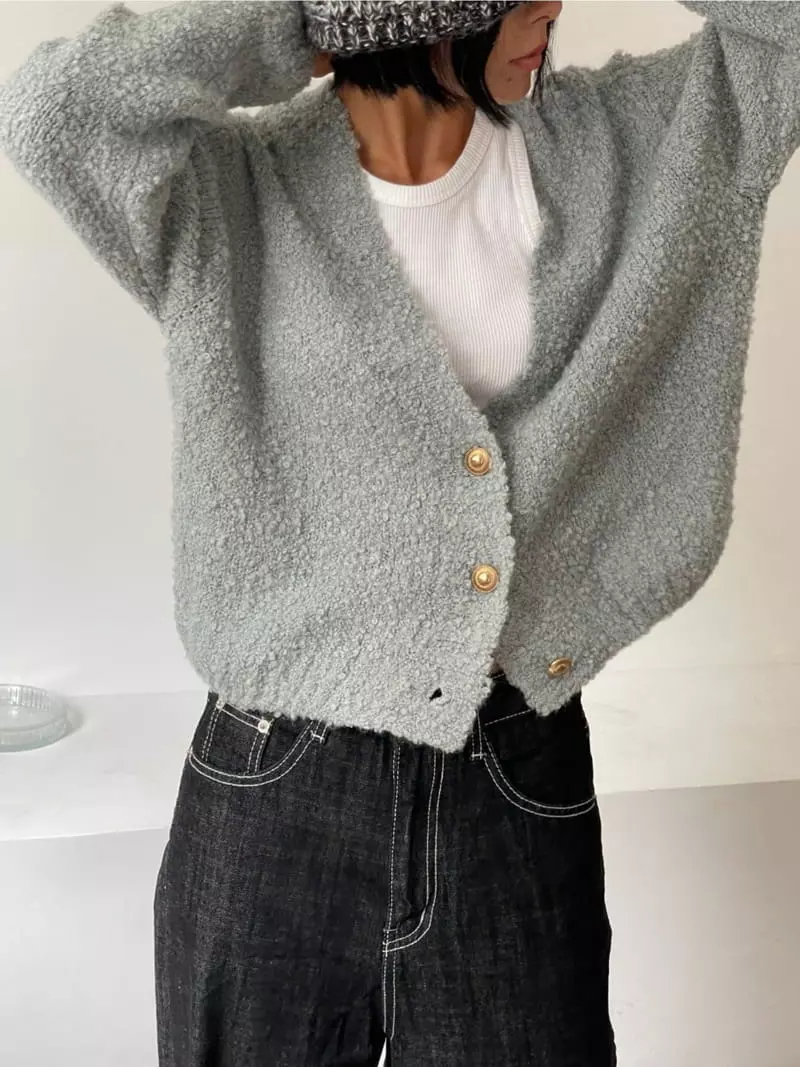 Level - Korean Women Fashion - #womensfashion - Bookle Cardigan - 9