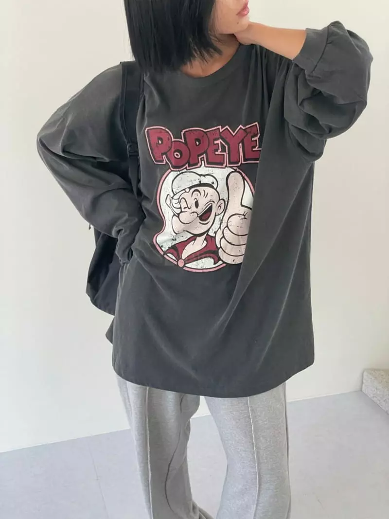 Level - Korean Women Fashion - #womensfashion - Popeye Tee - 8