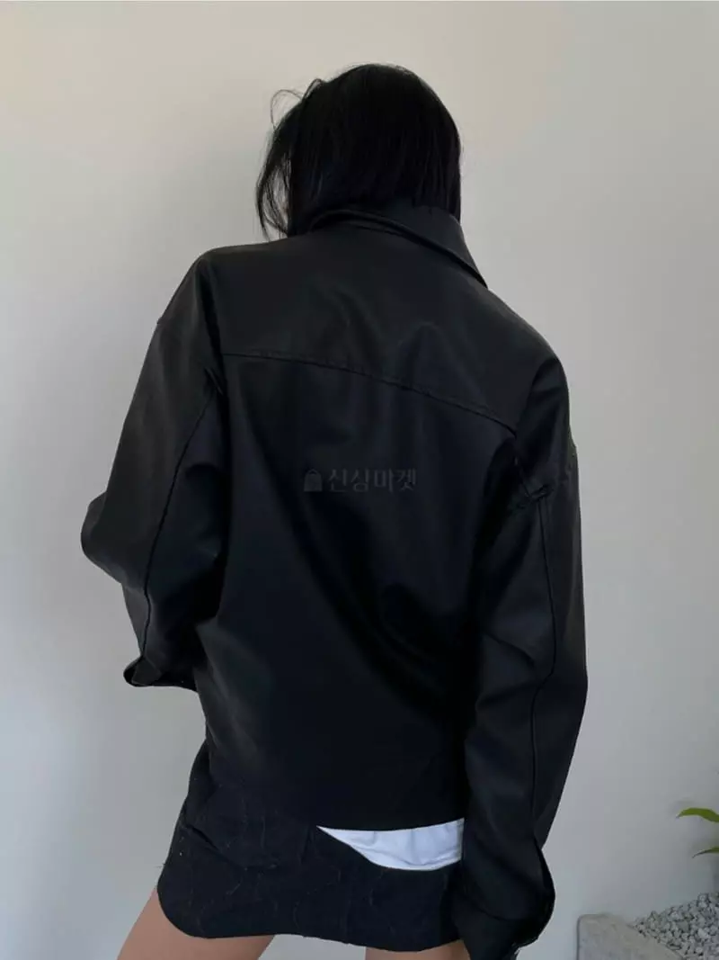 Level - Korean Women Fashion - #womensfashion - Saint Leather Jacket - 5