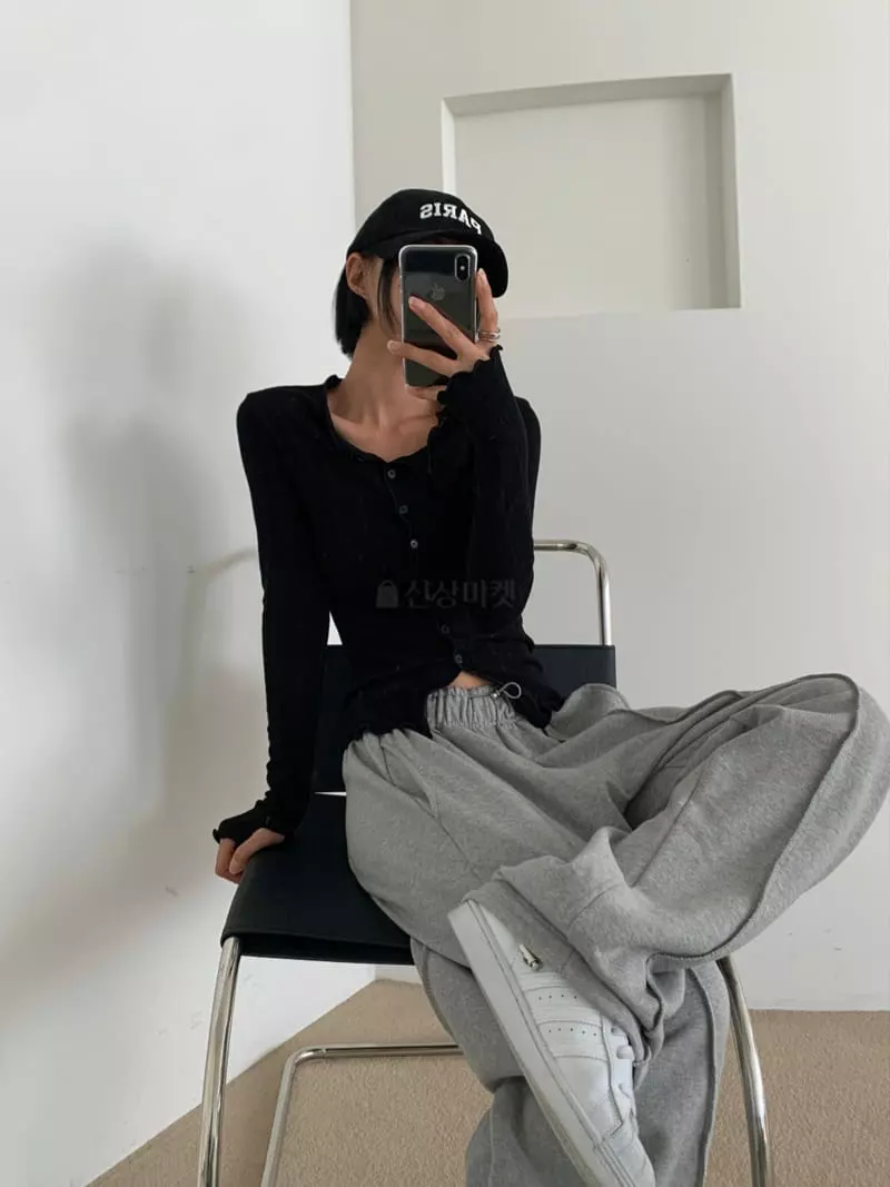 Level - Korean Women Fashion - #womensfashion - Sol Cardigan Tee - 11