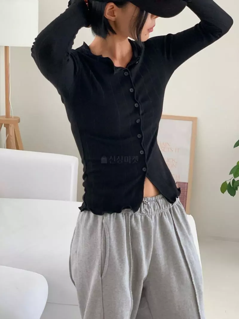 Level - Korean Women Fashion - #womensfashion - Sol Cardigan Tee - 9