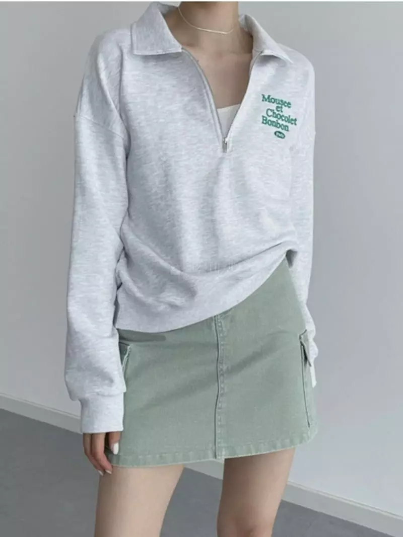 Level - Korean Women Fashion - #womensfashion - Shoco Sweatshirt - 2
